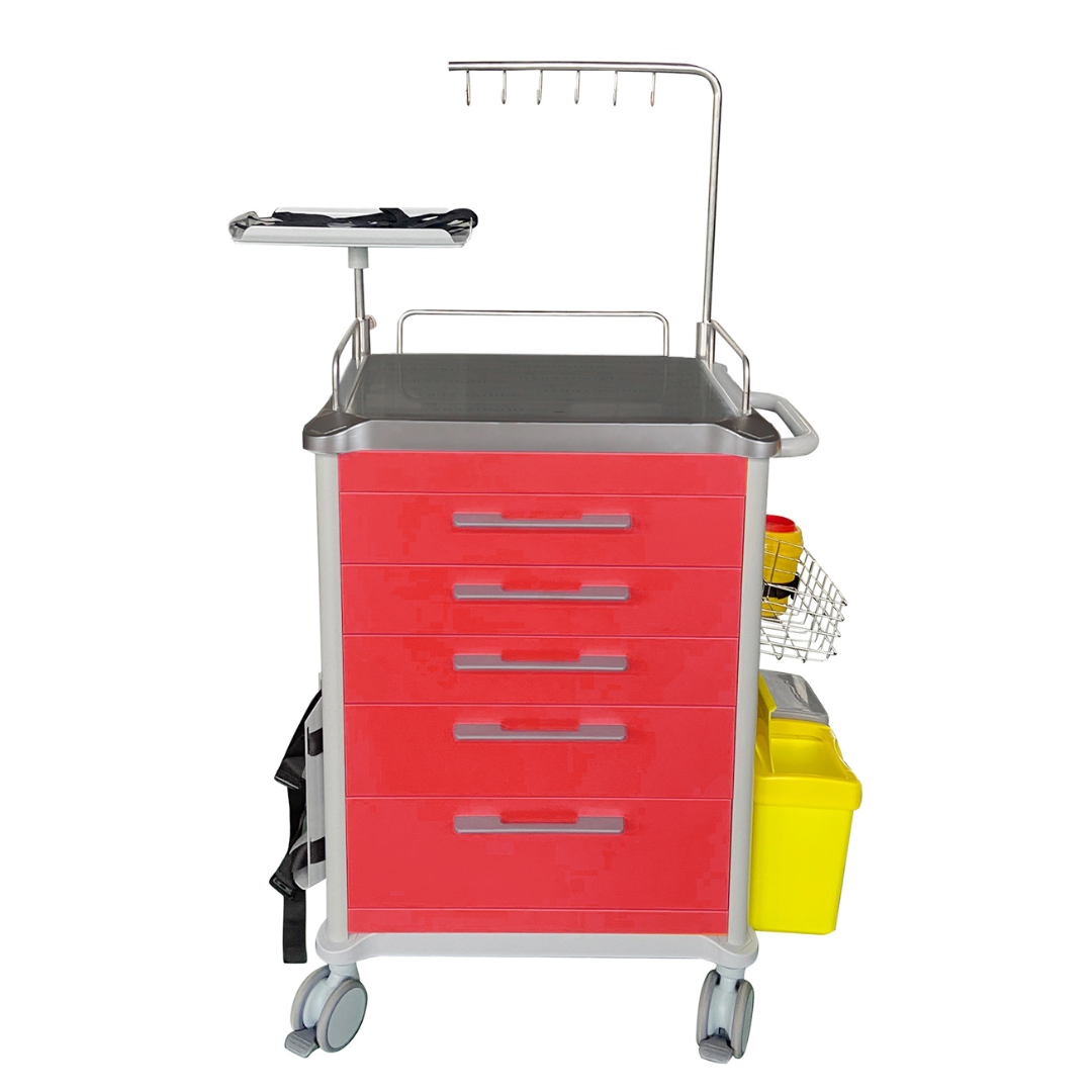 Emergency Crash Cart Trolley HL D421B 7