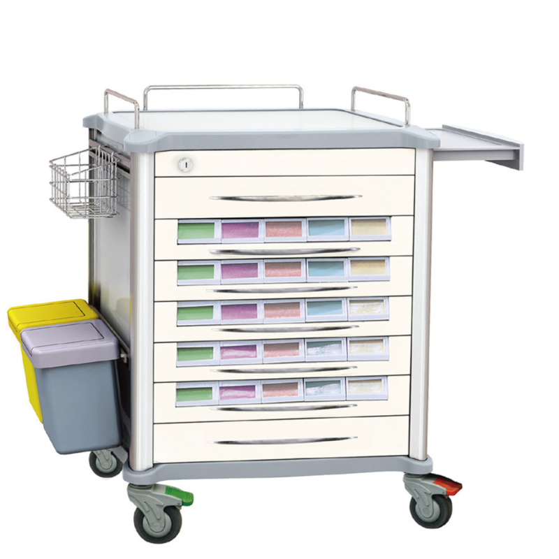 HL D421B 3 Medicine Trolley