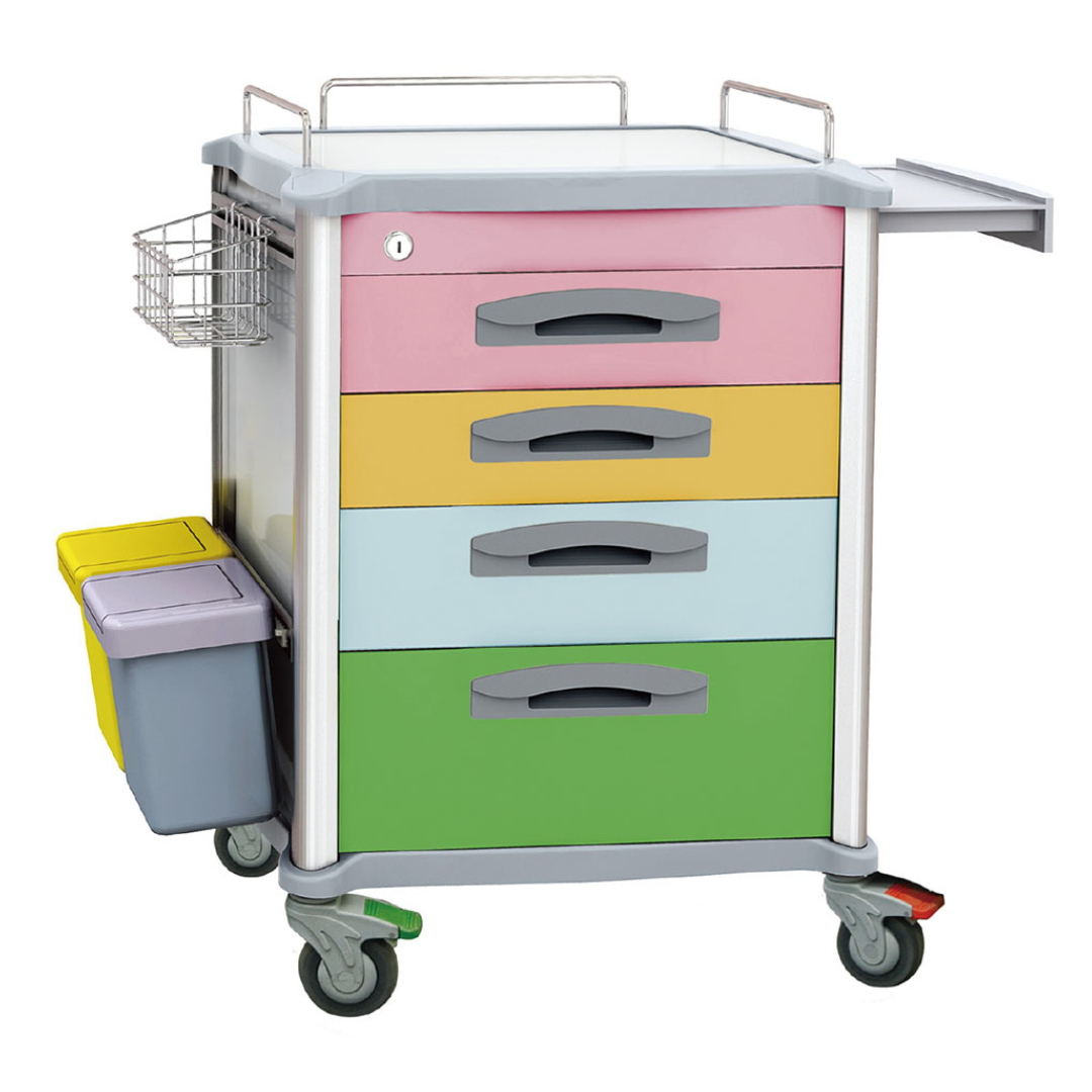 HL D421B 4 Medicine Trolley HL D421B 4 Medicine Trolley
