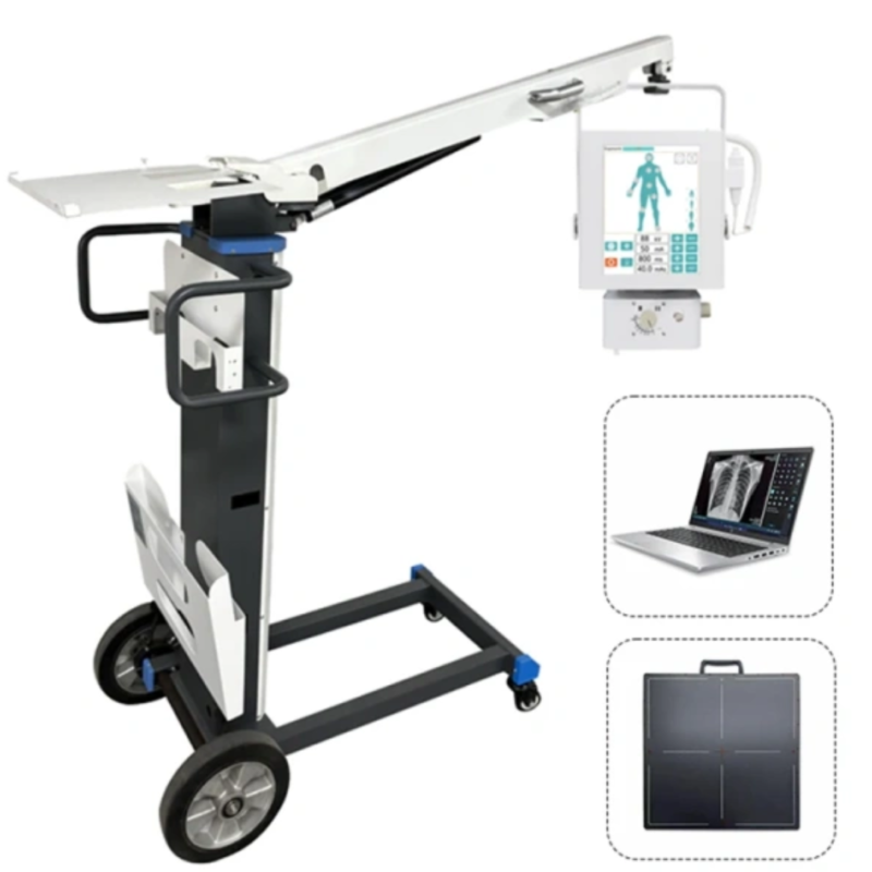 5.6kW Mobile Full Body X ray Diagnostic System for Hospital