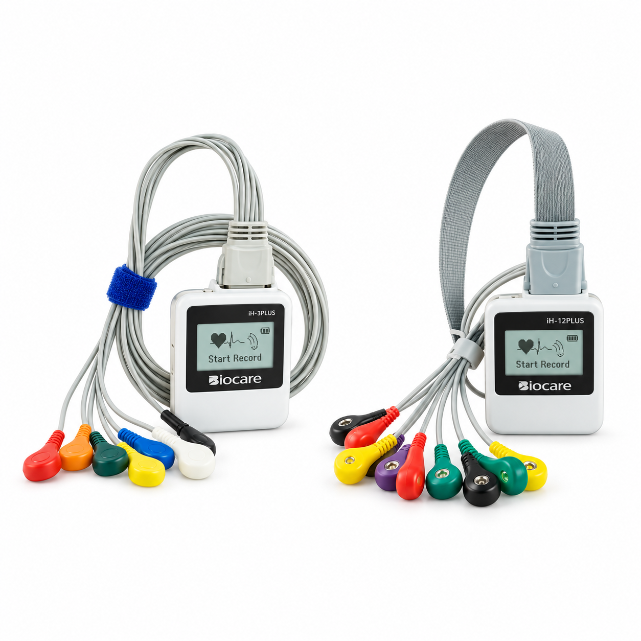 Biocare ECG Devices with Colour Leads
