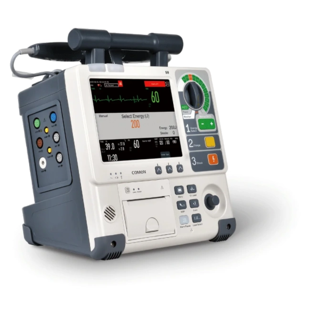 Emergency Portable Automated External Defibrillator Machine