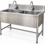 FTLHB XSC02A Stainless Steel Double Position Sink