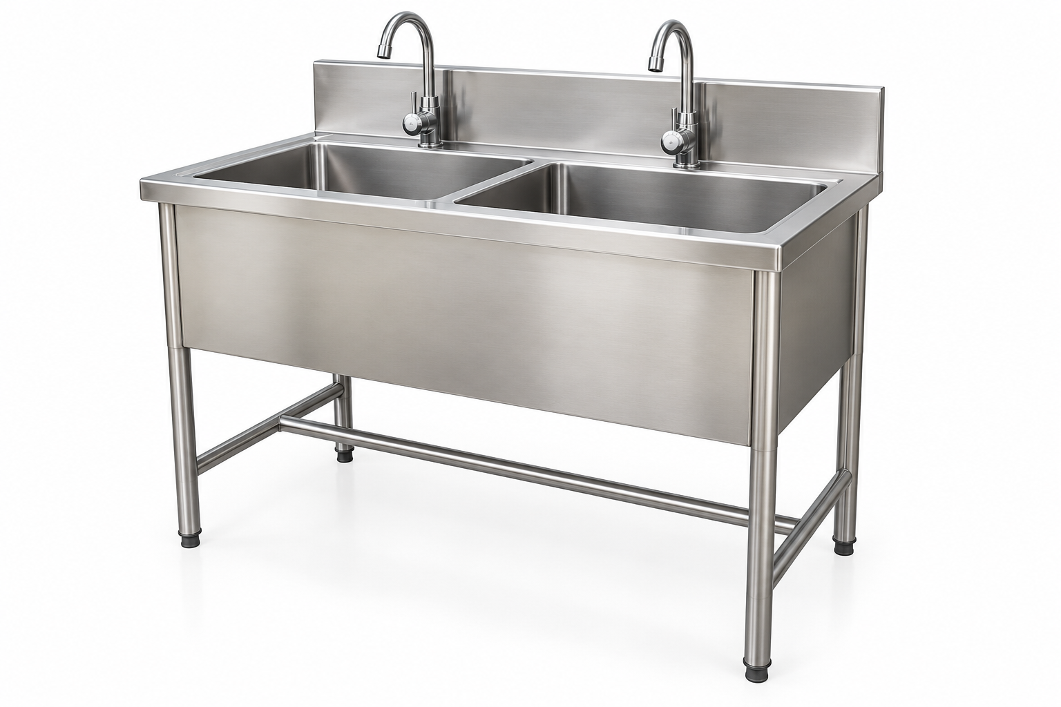 FTLHB XSC02A Stainless Steel Double Position Sink