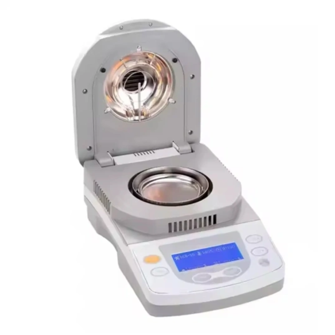 Lab Automatic Digital Solid Infrared Moisture Balance Analyzer Halogen Moisture Analyzer