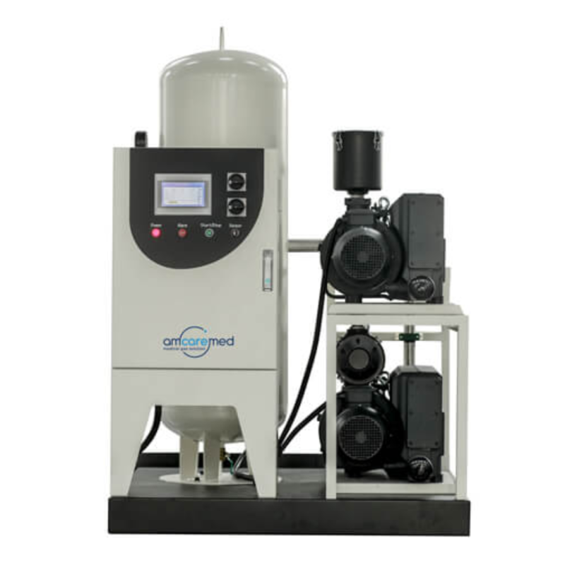 Lubricated Rotary Vane Medical Vacuum System