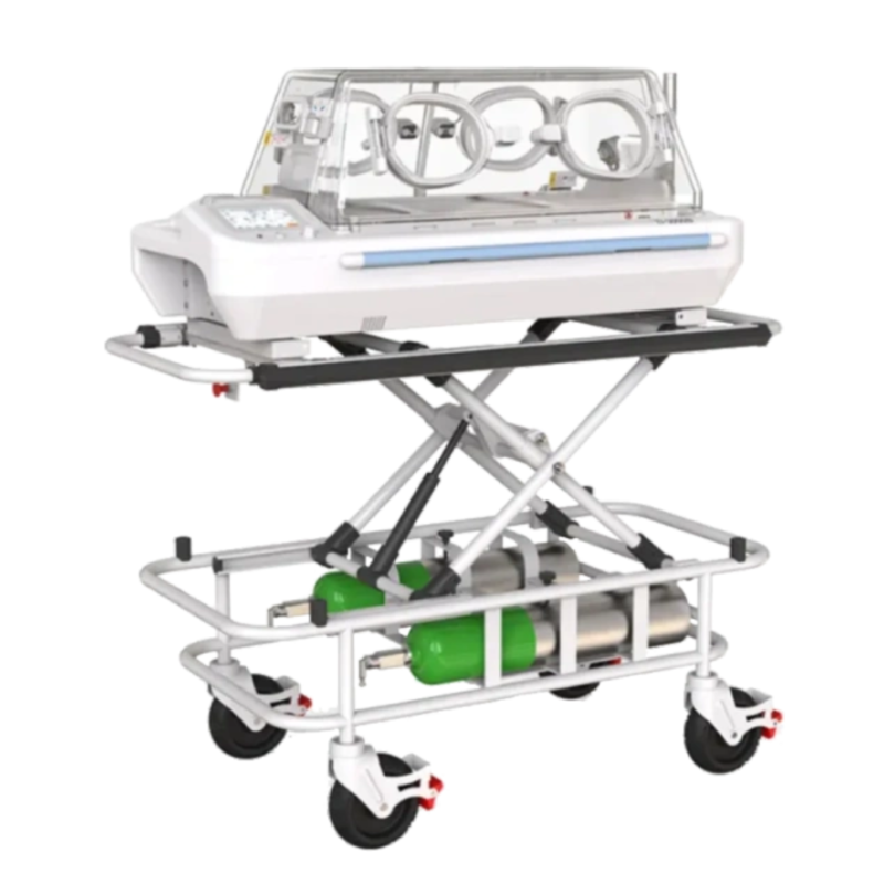 Medical Neonatal Infant Incubator With Trolley Transport Incubator Infant Phototherapy Unit