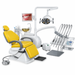 Modern Yellow Dental Operatory Setup