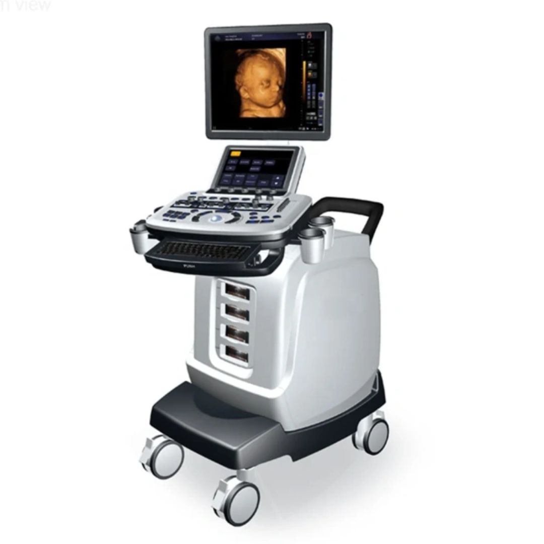 Obgyn 4D Trolley Color Droppler Ultrasound Machine With Convex Obgyn 4D Trolley Color Droppler Ultrasound Machine With Convex