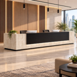 Reception desk