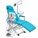 Turquoise Dental Chair and Equipment Set